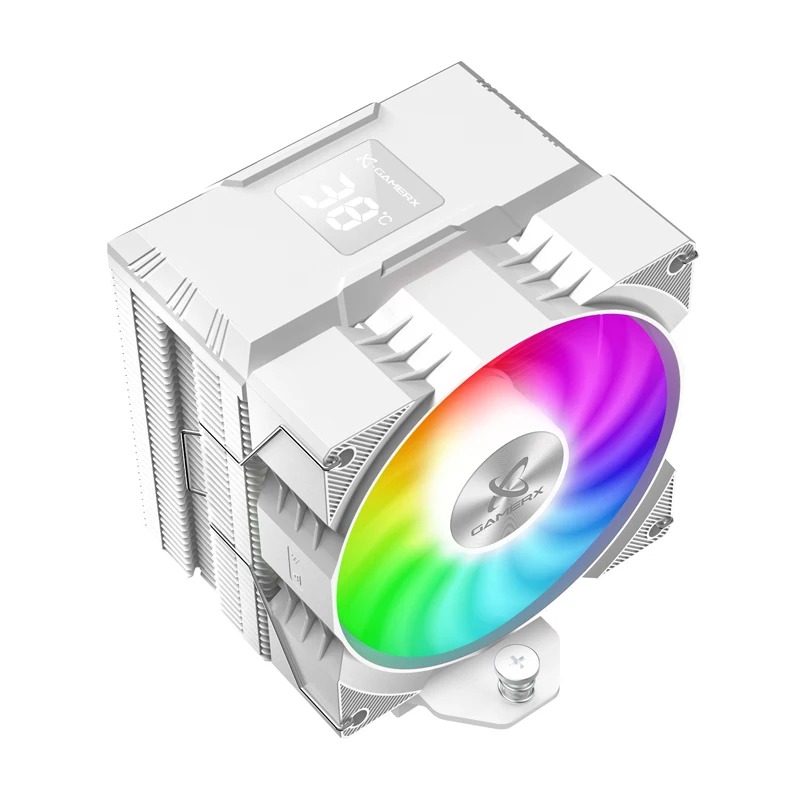 Power Train X-Gamerx Z-1300 ARGB CPU-Luftkylare med Temperaturdisplay