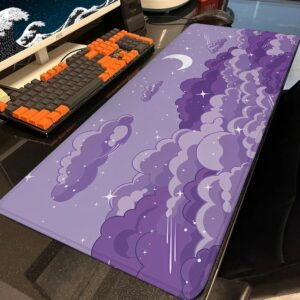 Skyscape Setup Stor Gaming-Musmatta för Skrivbord