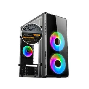 PC Power Pulse Fire X2 m-ATX Mid Tower Casing with 200W PSU